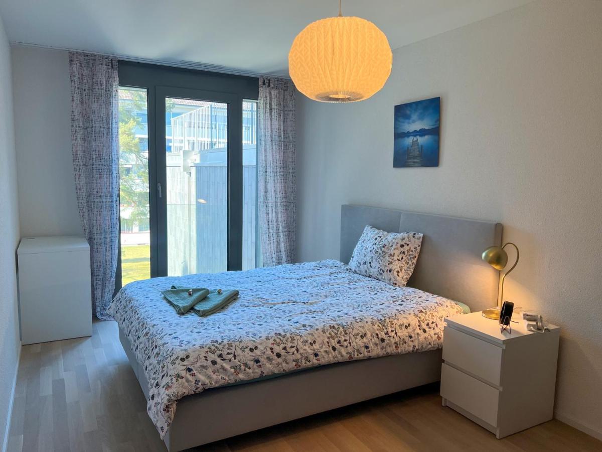 Lavish 4.5 Rooms Furnished Apartment @Glattbrugg Opfikon-Glattbrugg Bagian luar foto